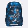 BECKMANN Schulranzen Set AIR PLUS 6 tlg - Tech Rex Sporttasche