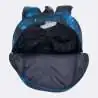 BECKMANN Schulranzen Set AIR PLUS 6 tlg - Tech Rex Sporttasche offen
