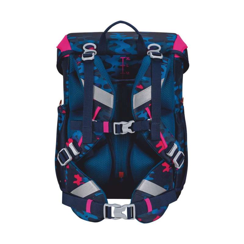 SCOUT Schulranzen Set Neo Magic Sea Rückseite