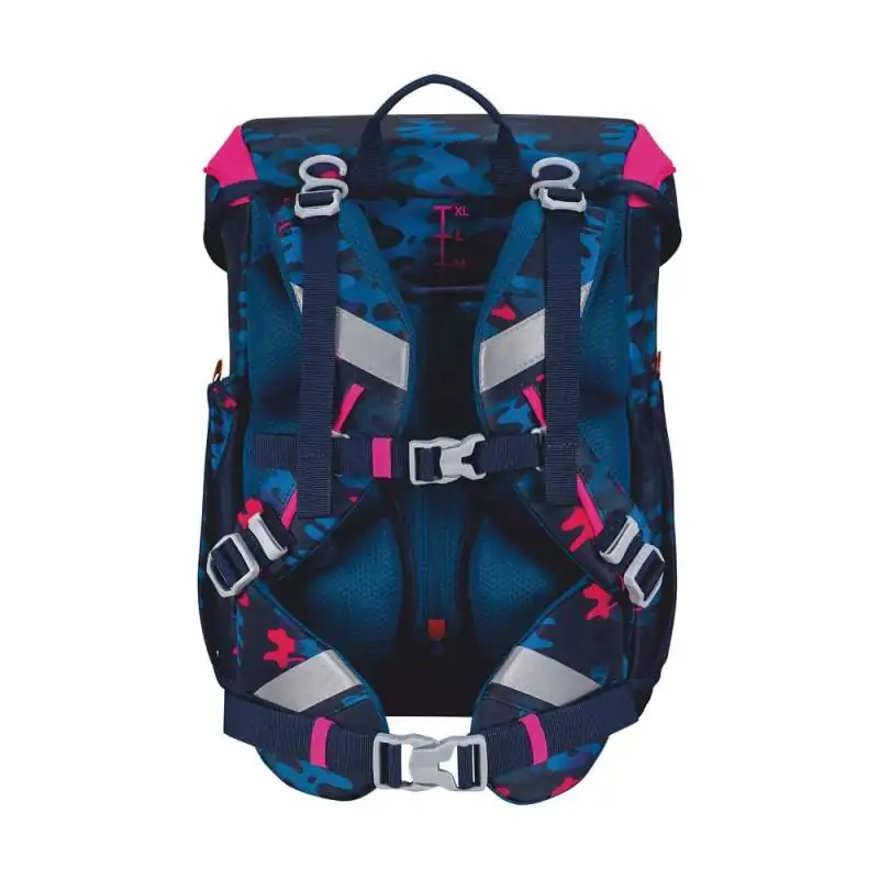 SCOUT Schulranzen Set Neo Magic Sea Rückseite