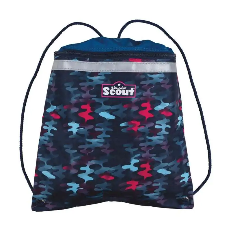 SCOUT Schulranzen Set Neo Magic Sea Sportbeutel
