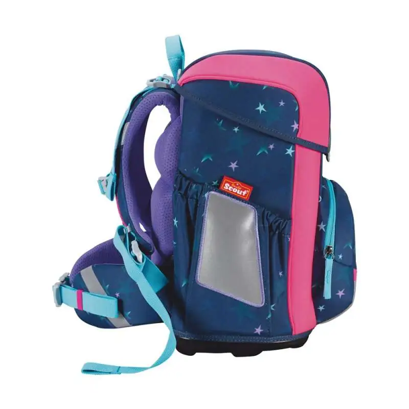 SCOUT Schulranzen Set Neo Pretty Star seitliche Ansicht