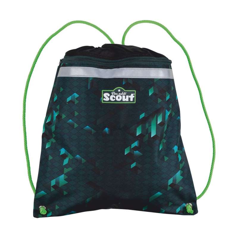 SCOUT Schulranzen Set Neo Cubes Sportbeutel