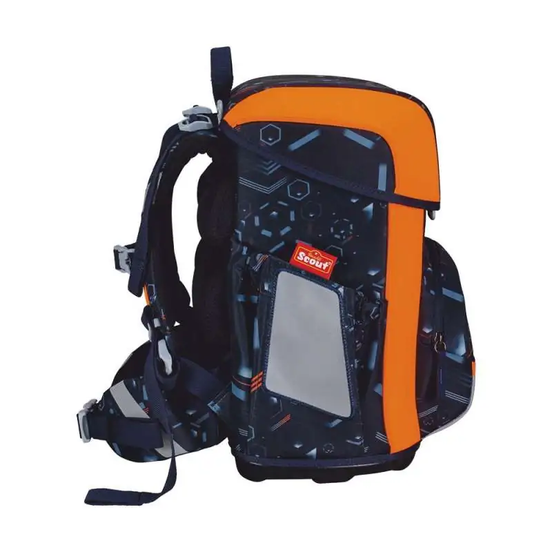 SCOUT Schulranzen Set Neo Space Data seitliche Ansicht