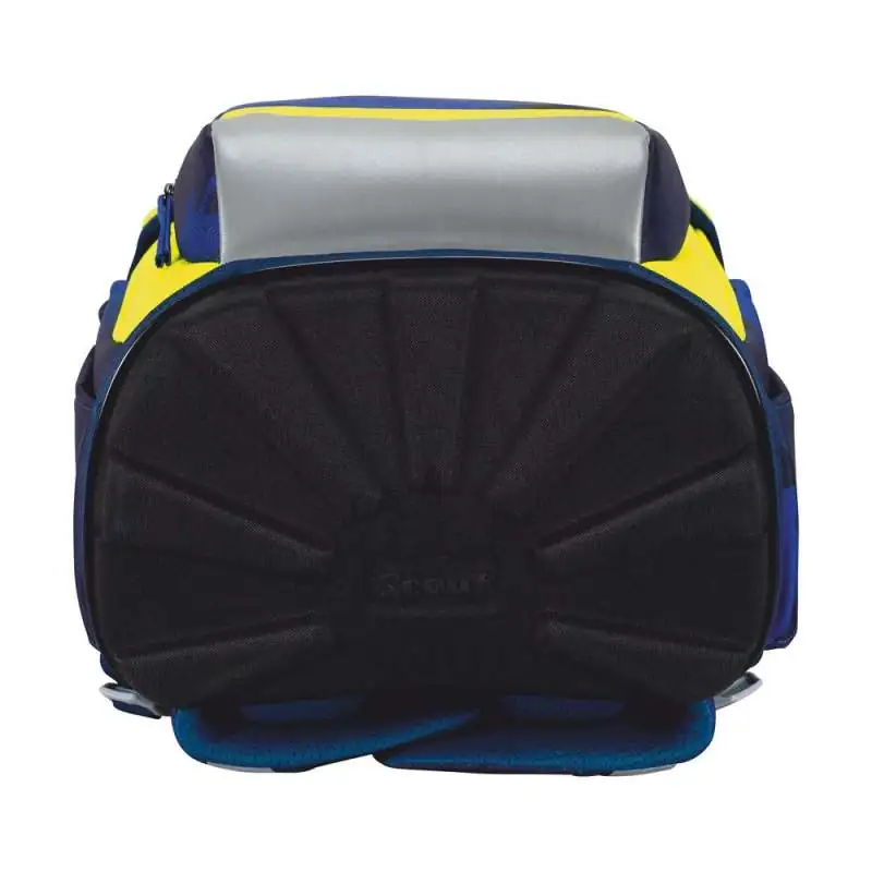 SCOUT Schulranzen Set Neo Blue Police Boden